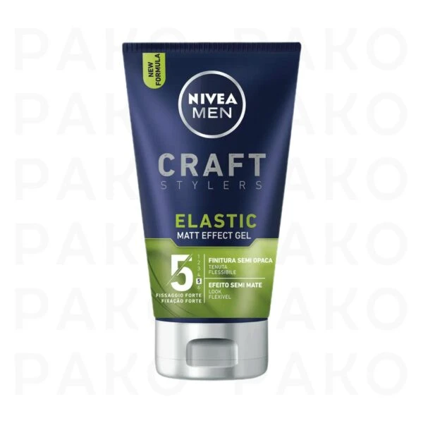 ژل حالت دهنده مو الاستیک مات نیوا Nivea Craft Stylers Elastice Matt Efect Gel