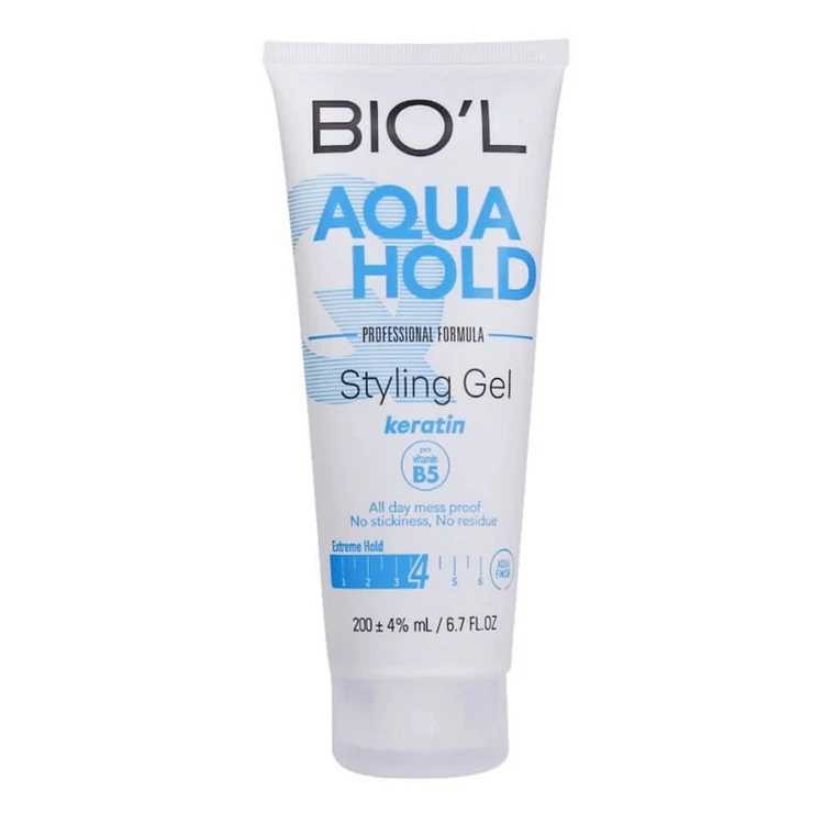 ژل حالت دهنده ی مو ، مرطوب بیول مدل AQUA HOLD