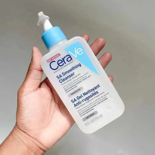 ژل شستشو حاوی سالیسیلیک اسید CeraVe SA Smoothing Cleanser For Dry, Rough, Bumpy Skin