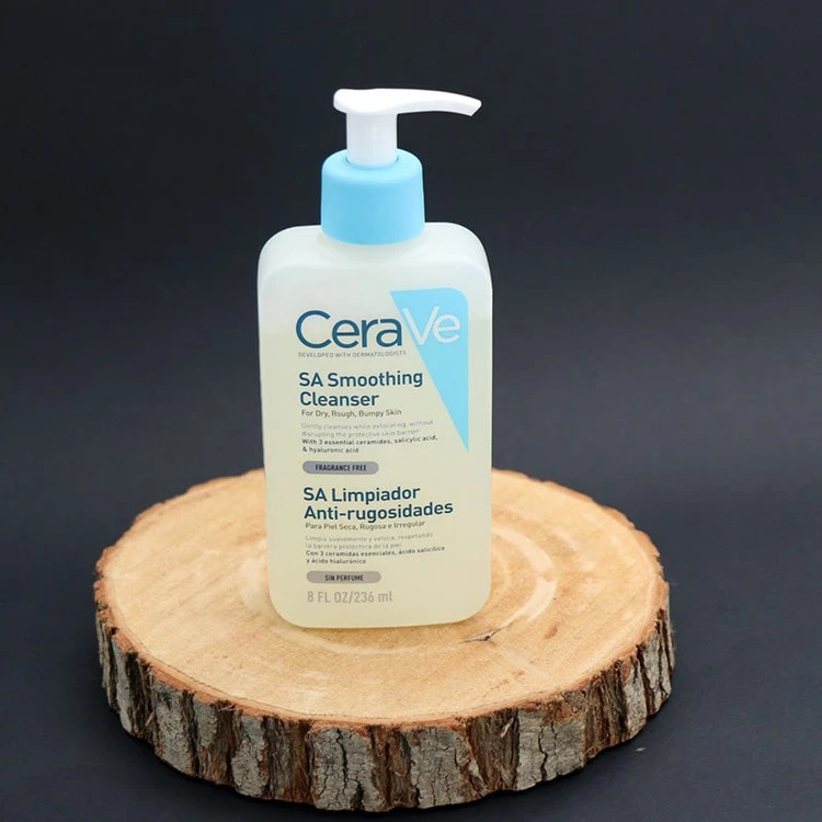 ژل شستشو سراوی CeraVe SA Smoothing Cleanser پوست خشک و خیلی خشک حجم 236 میل کد ۹۲۷۱۲