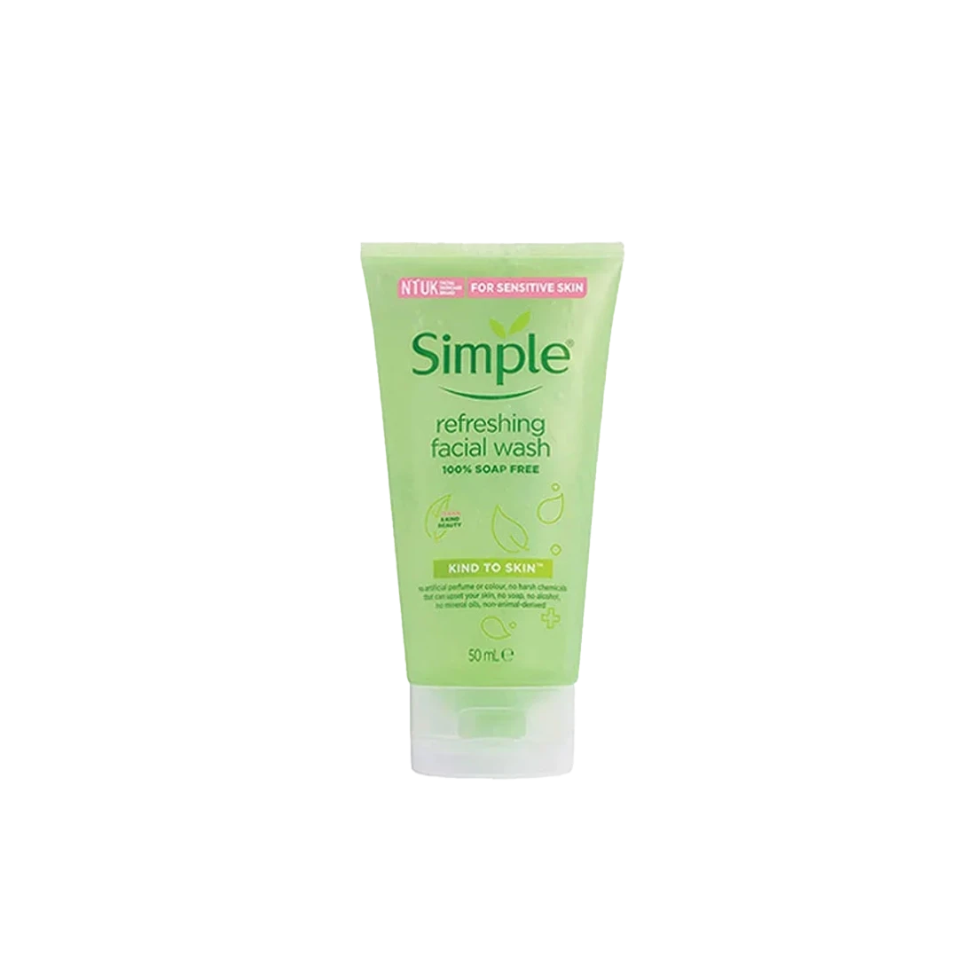ژل شستشو صورت Simple مدل Refreshing