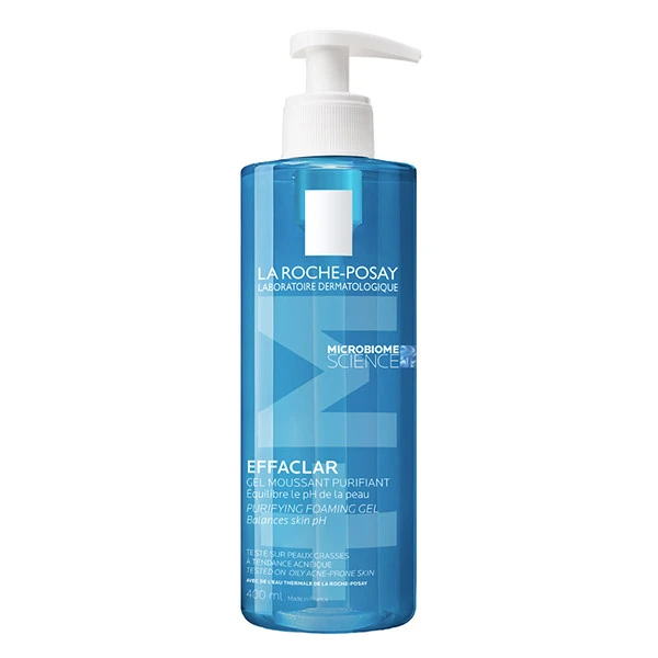 ژل شستشو صورت لاروش پوزای مدل Effaclar حجم ۴۰۰ میلی لیتر