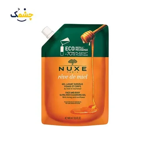 ژل شستشو نوکس عسل حجم ۴۰۰ میل Nox Honey washing gel volume 400 ml