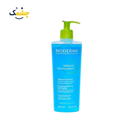 ژل شستشوی بایودرما حجم 500 میل – BIODERMA Sébium Gel moussant