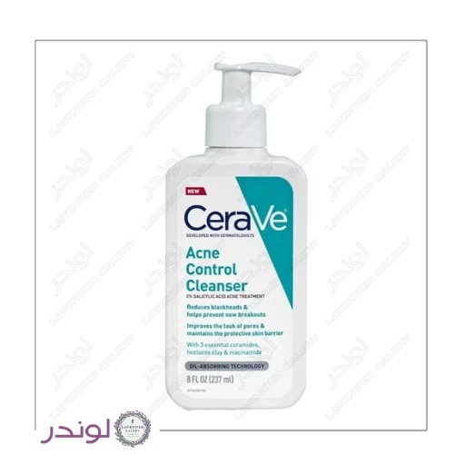 ژل شستشوی صورت سراوی مدل Acne Control میل۲۳۷