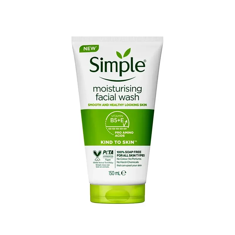 ژل شستشوی صورت سیمپل مدل Moisturising
