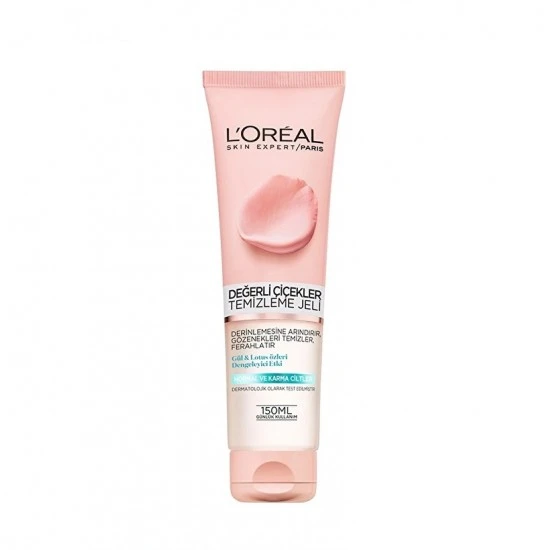 ژل شستشوی صورت پوست نرمال و مختلط لورال LOREAL حجم 150 میل