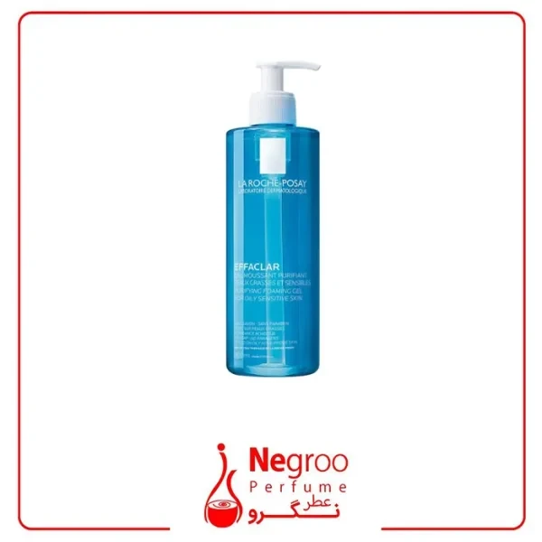 ژل شستشوی صورت پوست چرب و حساس افکلار پیوریفایینگ لاروش پوزای حجم 400 میل/ اورجینال