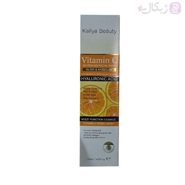 ژل شستشوی کالیابیوتی KALIYABEAUTY مدل ویتامین سی حجم 120 میلی لیتر