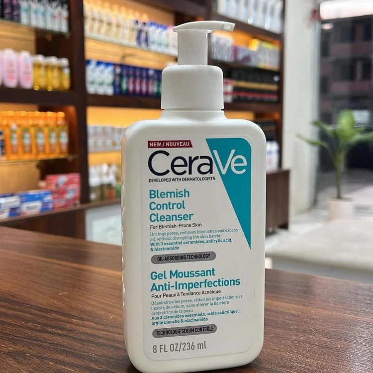 ژل شستشوی کنترل جوش سراوی (CeraVe Blemish Control Cleanser)