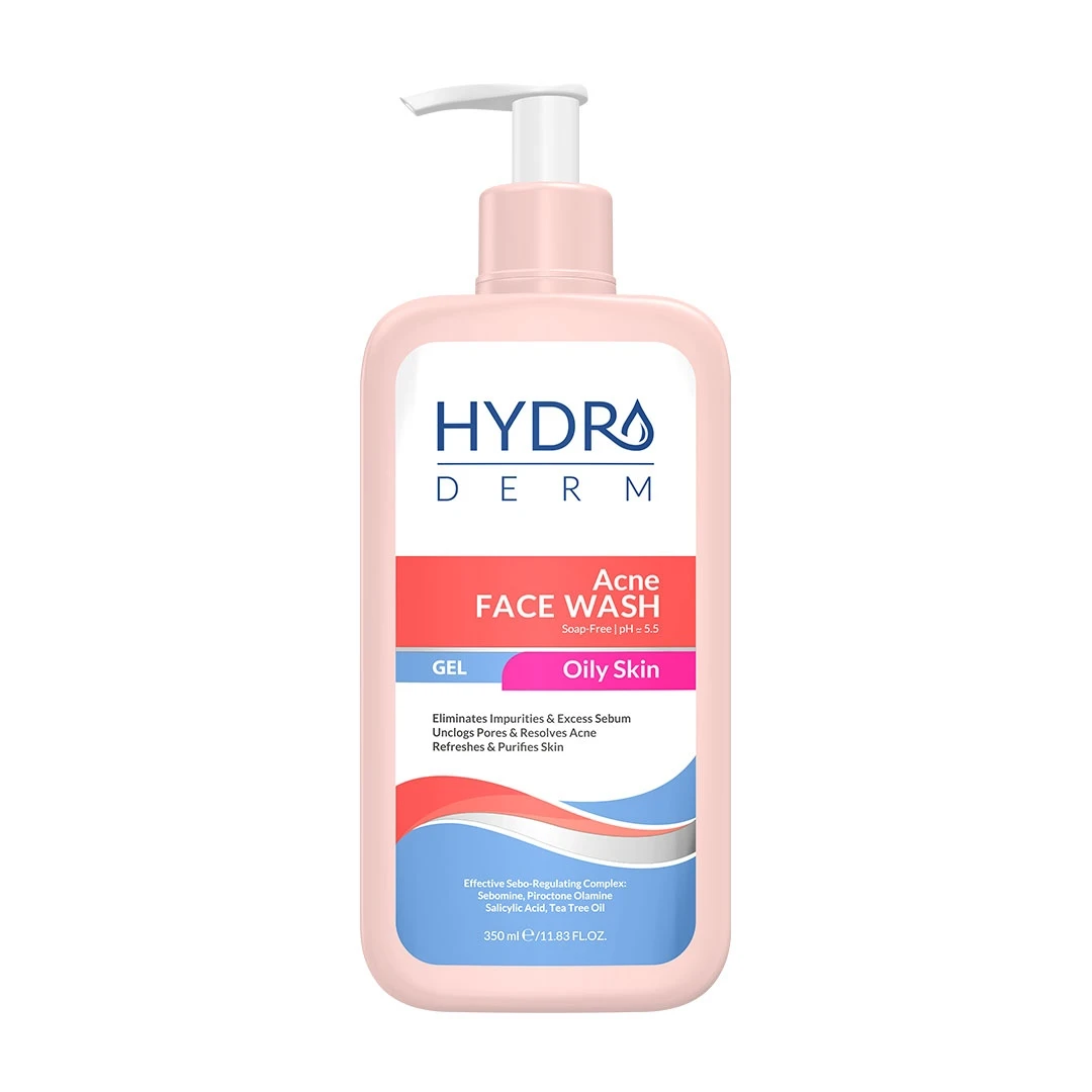 ژل شستوشوی صورت مناسب پوست چرب و جوش دار acne حجم (350ml)