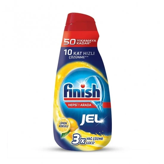 ژل ظرفشویی فینیش FINISH اسانس لیمو حجم 920 میل