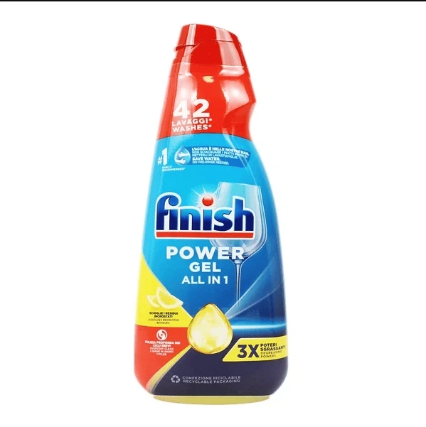 ژل ماشین ظرفشویی فینیش مدل 3X limon وزن 940 گرم