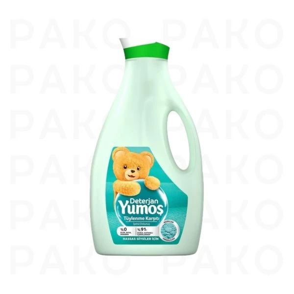 ژل ماشین لباسشویی یوموش مدل Tuylenme karsiti حجم 2520 میلی لیتر