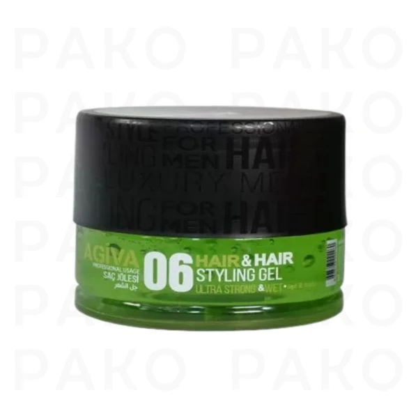 ژل مو آگیوا مدل Ultra Strong درجه سختی 06 حجم 700 میل
