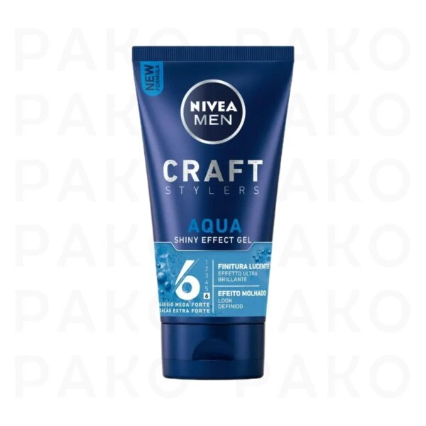 ژل مو براق کننده نیوا Aqua حجم 150 میل nivea