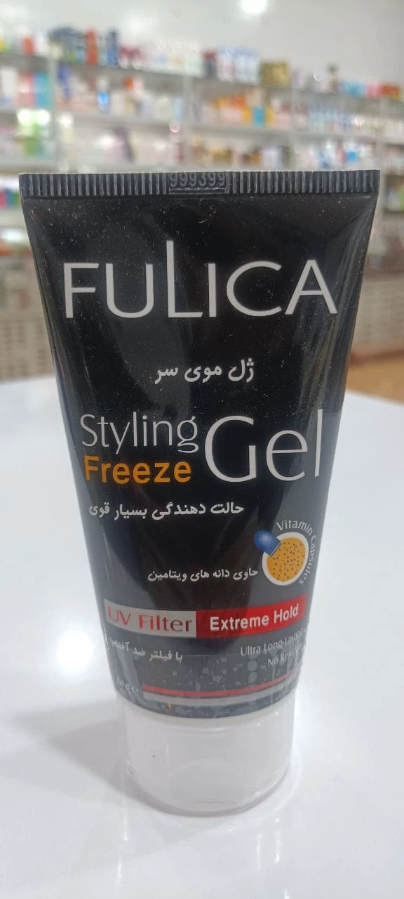 ژل مو فولیکا مدل Freeze — نگهدارندگی بسیار قوی و خشک fulica