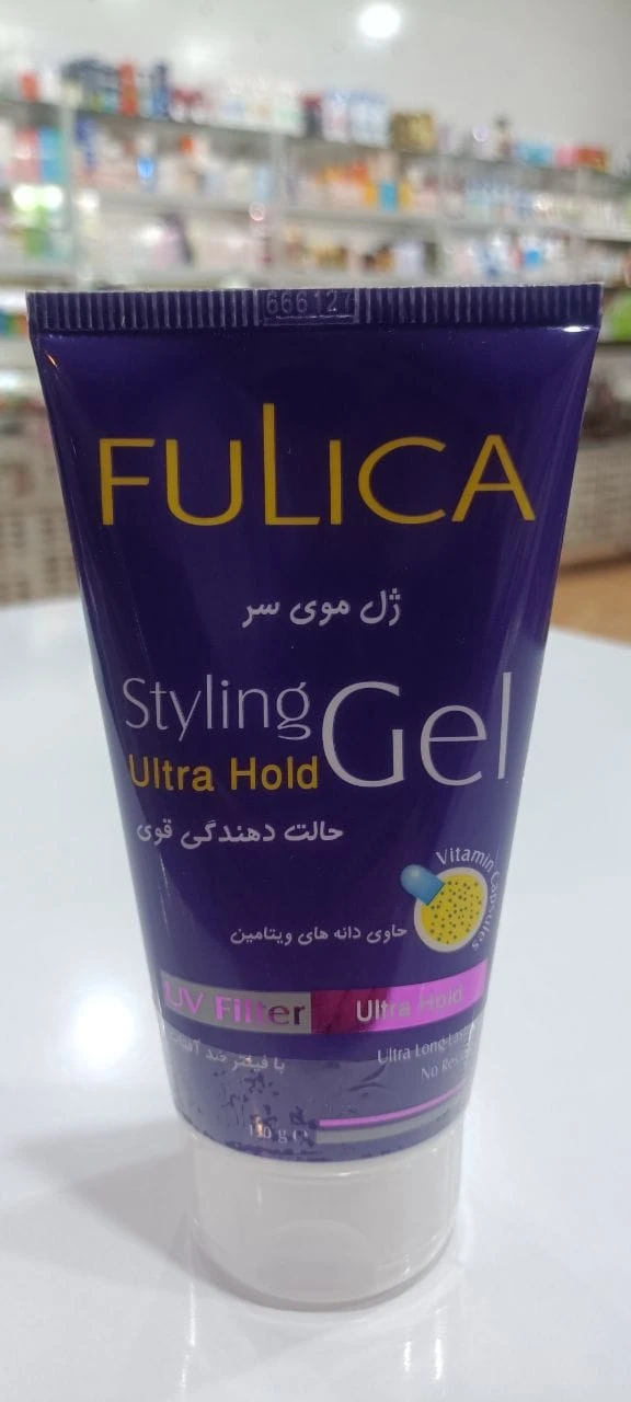 ژل مو فولیکا مدل Ultra Hold — حالت‌دهی قوی و ماندگار fulica