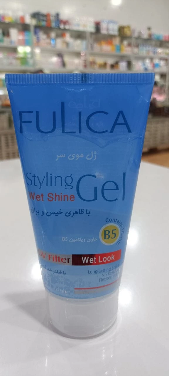 ژل مو فولیکا مدل Wet Shine — برای ظاهری خیس و براق fulica