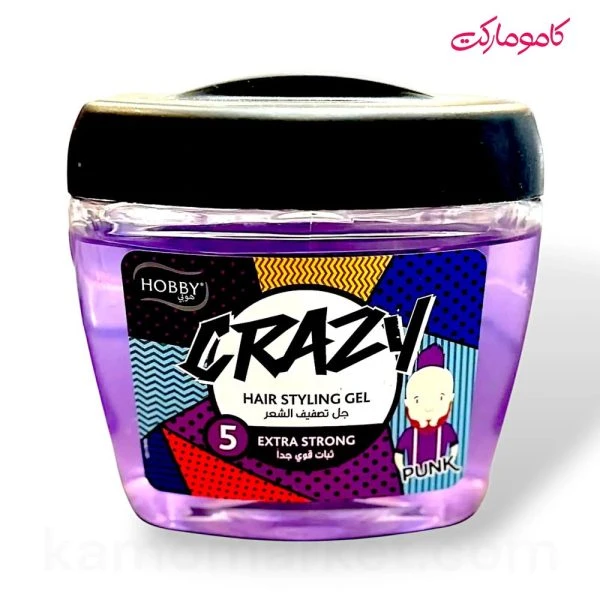 ژل مو هوبی Extra strength 700میل درجه سختی ۵ از ۵