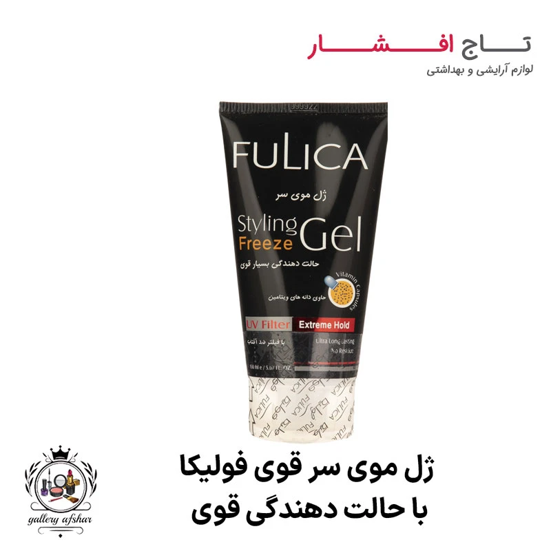 ژل موی سر فولیکا با حالت دهندگی قوی