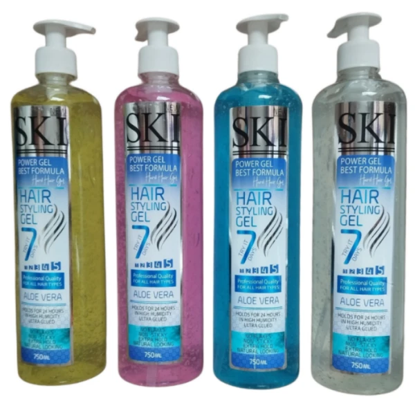 ژل موی سر پمپی اسکای SKI HAIR STYLING GEL حجم 750 میل