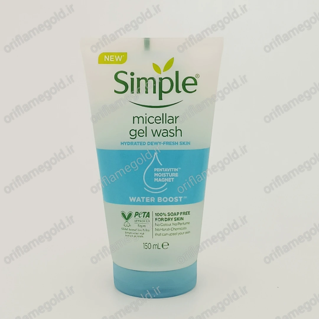 ژل میسلار شوینده صورت سیمپل 150 میل اورجینال