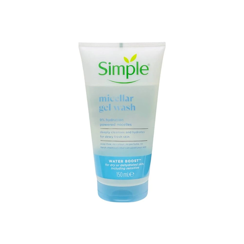 ژل میسلار شوینده صورت سیمپل(MICELLAR QEL WASH)