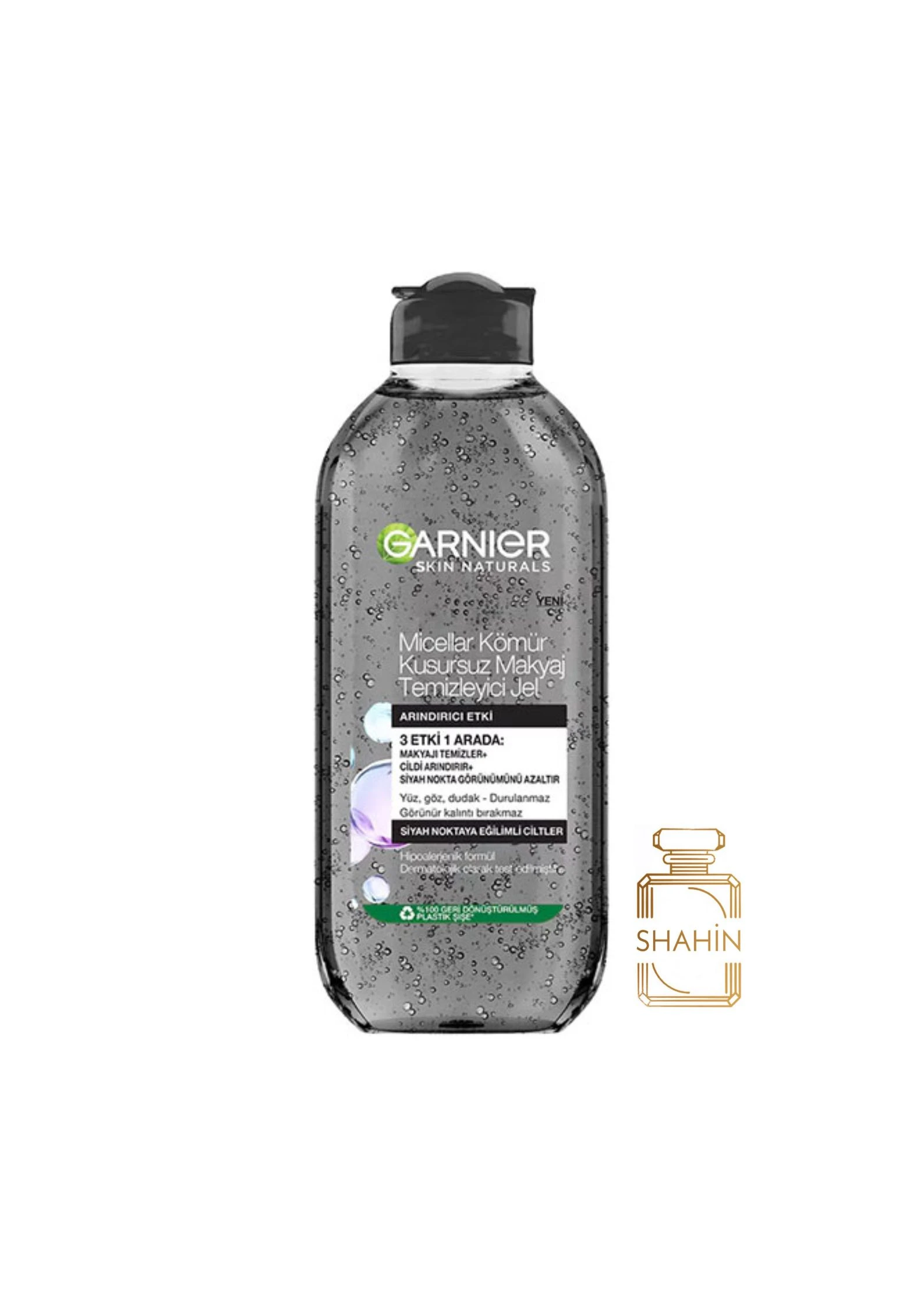 ژل میسلار واتر زغال اکتیو گارنیر Garnier Kumur Gel Micellar
