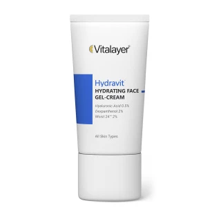 ژل کرم آبرسان صورت ویتالیر مدل Hydravit