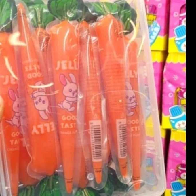 ژله هویج مدل carrot