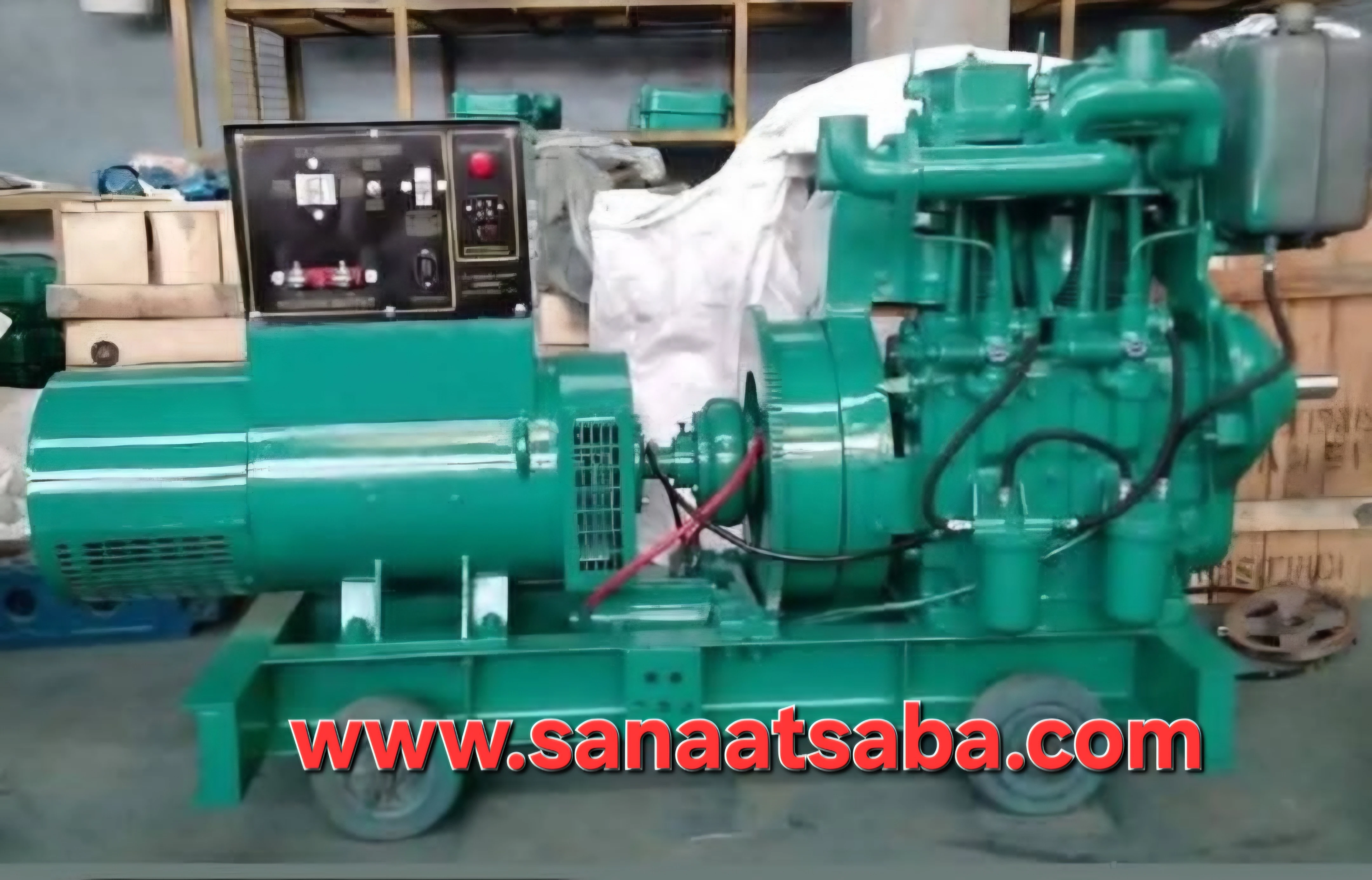 ژنراتور کارلوسکار ۱۰ اسب ۱۰ کاوا با موتور مارگو کارلوسکار هندی