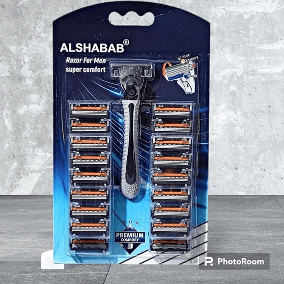 ژیلت 16 تایی الشباب Alshabab مدل Premium comfort 3