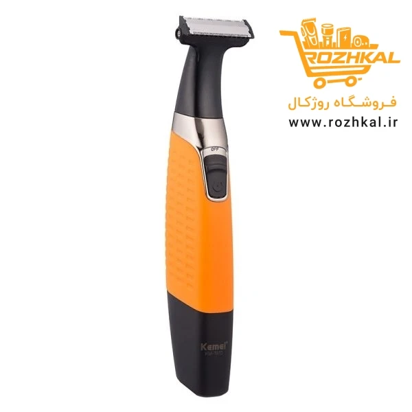 ژیلت برقی (بادی گروم) مخصوص موی صورت و بدن کیمی مدل KM-1910