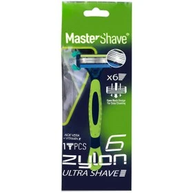 ژیلت شش لبه مردانه مستر شیو Master Shave بسته 1 عددی