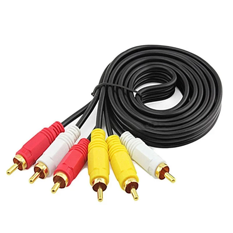 کابل 3 به 3 ویدئویی AV RCA Audio/Video Cable