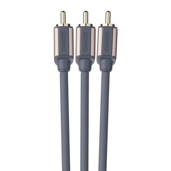 کابل 3xRCA به 3xRCA سومو مدل SR1302 طول 2 متر