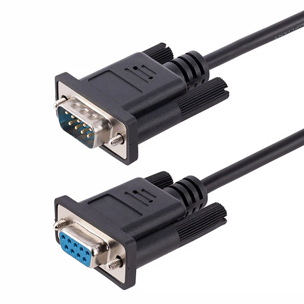 کابل 9 پین نر و ماده سریال ( RS 232 )
