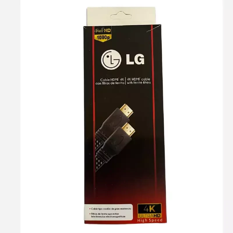 کابل HDMI ال جی 4K طول 1.8 متر