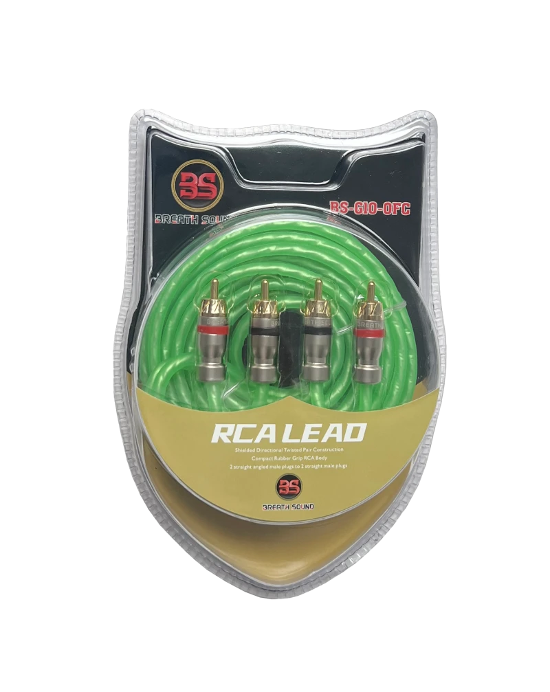 کابل RCA دو سر BREATH SOUND مدل BS.G10.OFC