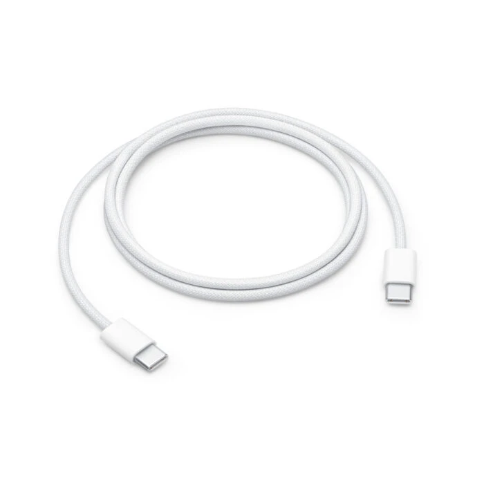 کابل Type-C به Type-C اورجینال اپل 60W