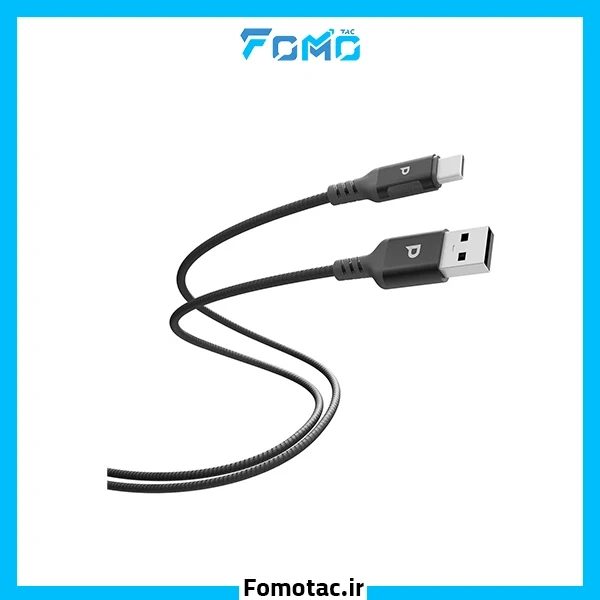 کابل USB-A به USB-C پاورولوژی (Powerology) مدل PC016 – دو متر