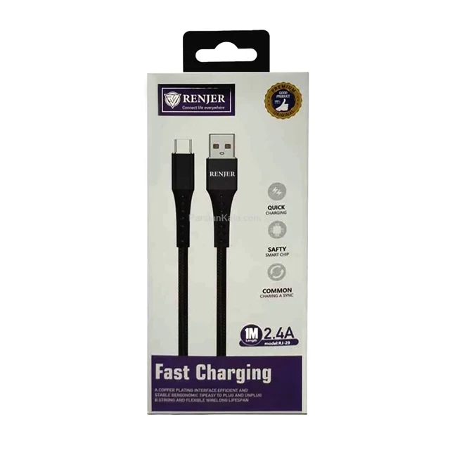 کابل USB به Micro USB رنجر مدل RJ 29 طول 1 متر