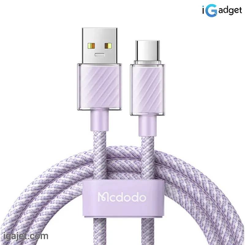 کابل USB به Type-C مک دودو مدل CA-365 – سوپر فست شارژ 1.2 متر