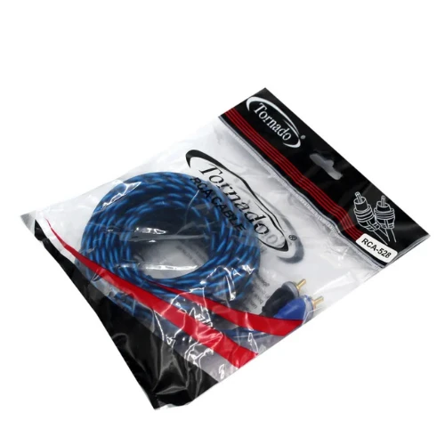 کابل آمپلی فایر خودرو تورنادو مدل RCA-528