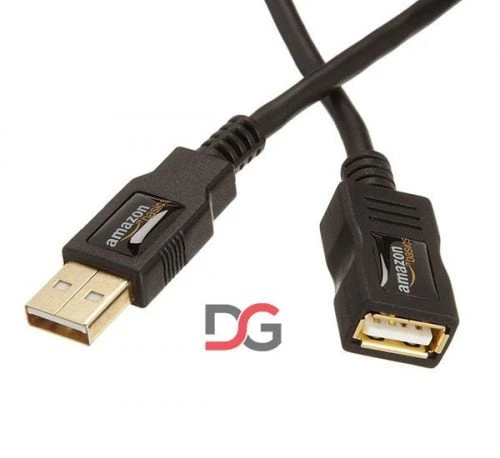 کابل افزایش طول USB 2.0 آمازون ۳ متری USB length extension cable