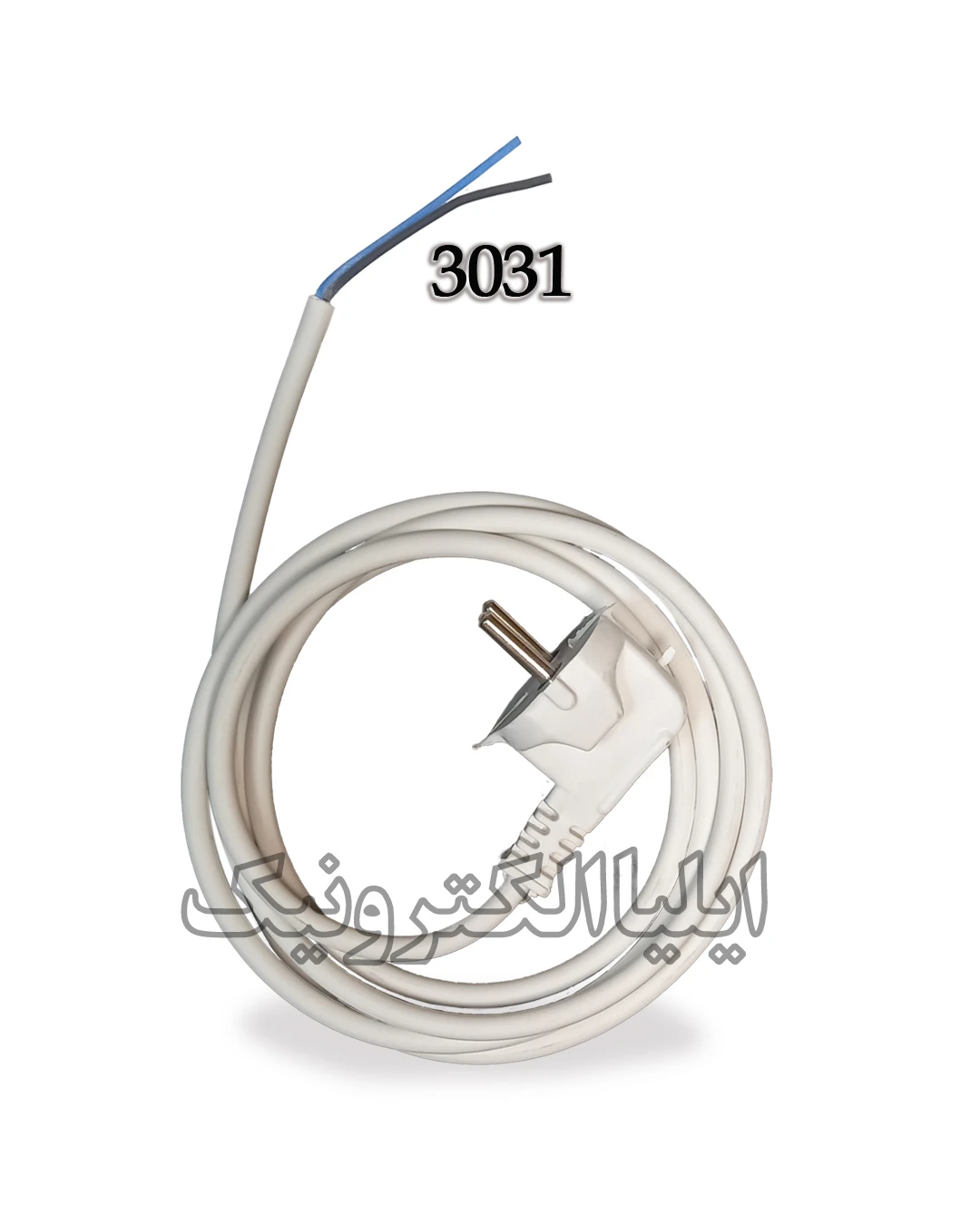 کابل برق چپقی معمولی 180 سانت