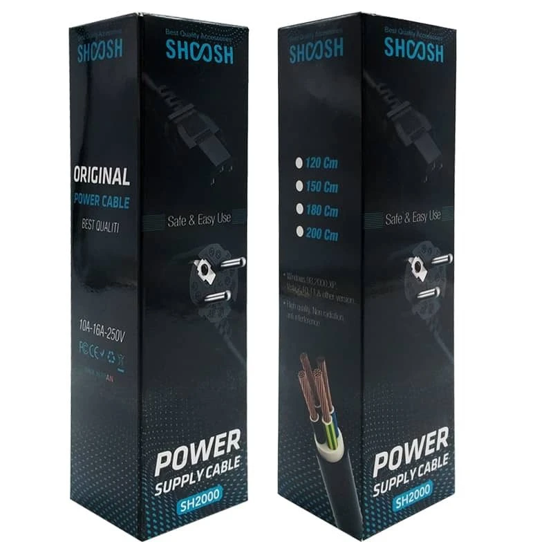 کابل برق کامپیوتر شوش مدل SH2000 – طول 1.8 متر