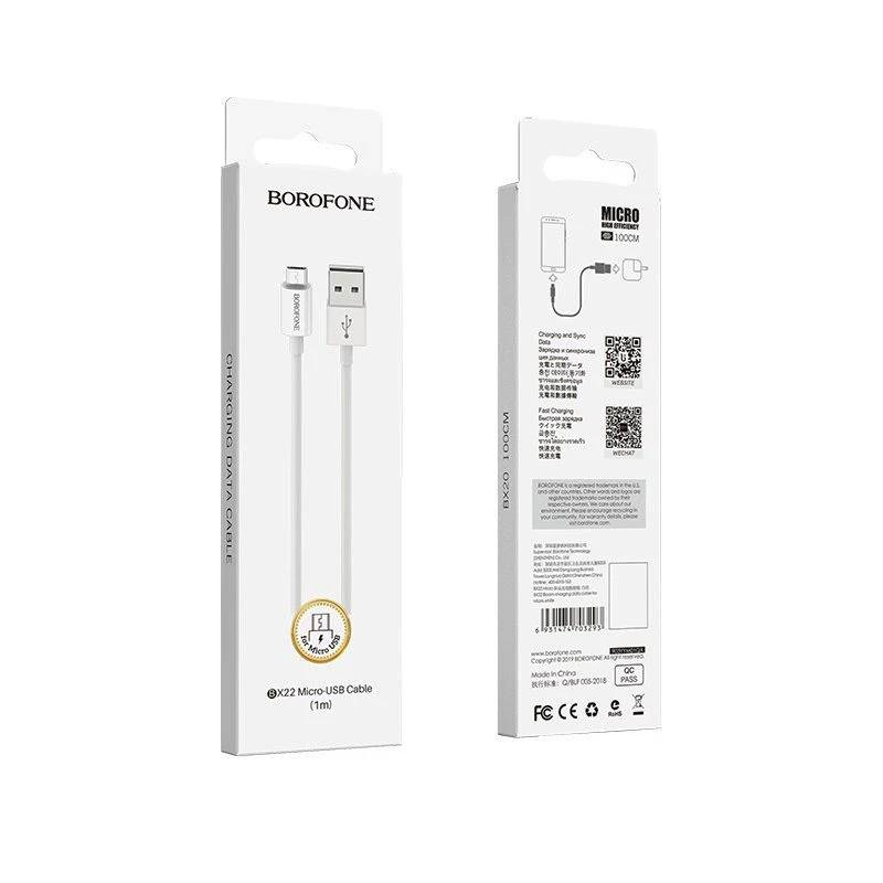کابل بروفون میکرو مدل BOROFONE BX22