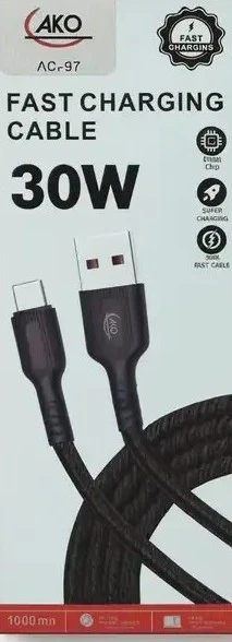 کابل تایپ سی آکو مدل AC-97